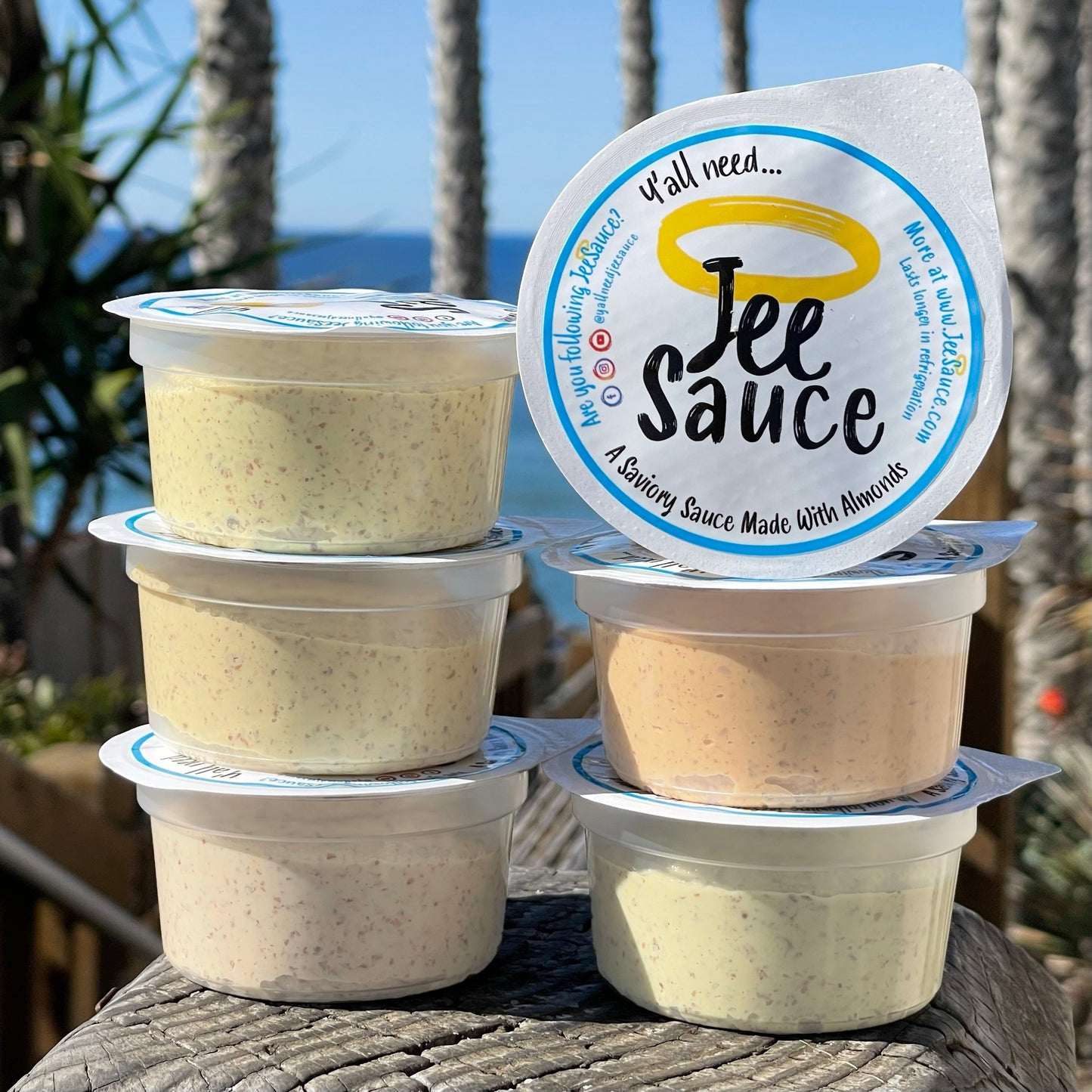 JeeSauce 6 Flavor Variety Pack with FREE SHIPPING!