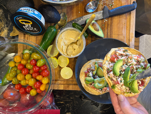 Ceviche Tostada