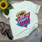 JeeSauce Freak Tee | Womans Retro Neon Logo T-Shirt