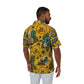 Men's Tropical Hawaiian Shirt — 'Tee Sauce' Surf & Tacos AOP Camp Shirt