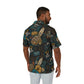 Men's Tropical Hawaiian Shirt — 'Tee Sauce' Surf & Tacos AOP Camp Shirt
