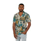 Men's Tropical Hawaiian Shirt — 'Tee Sauce' Surf & Tacos AOP Camp Shirt