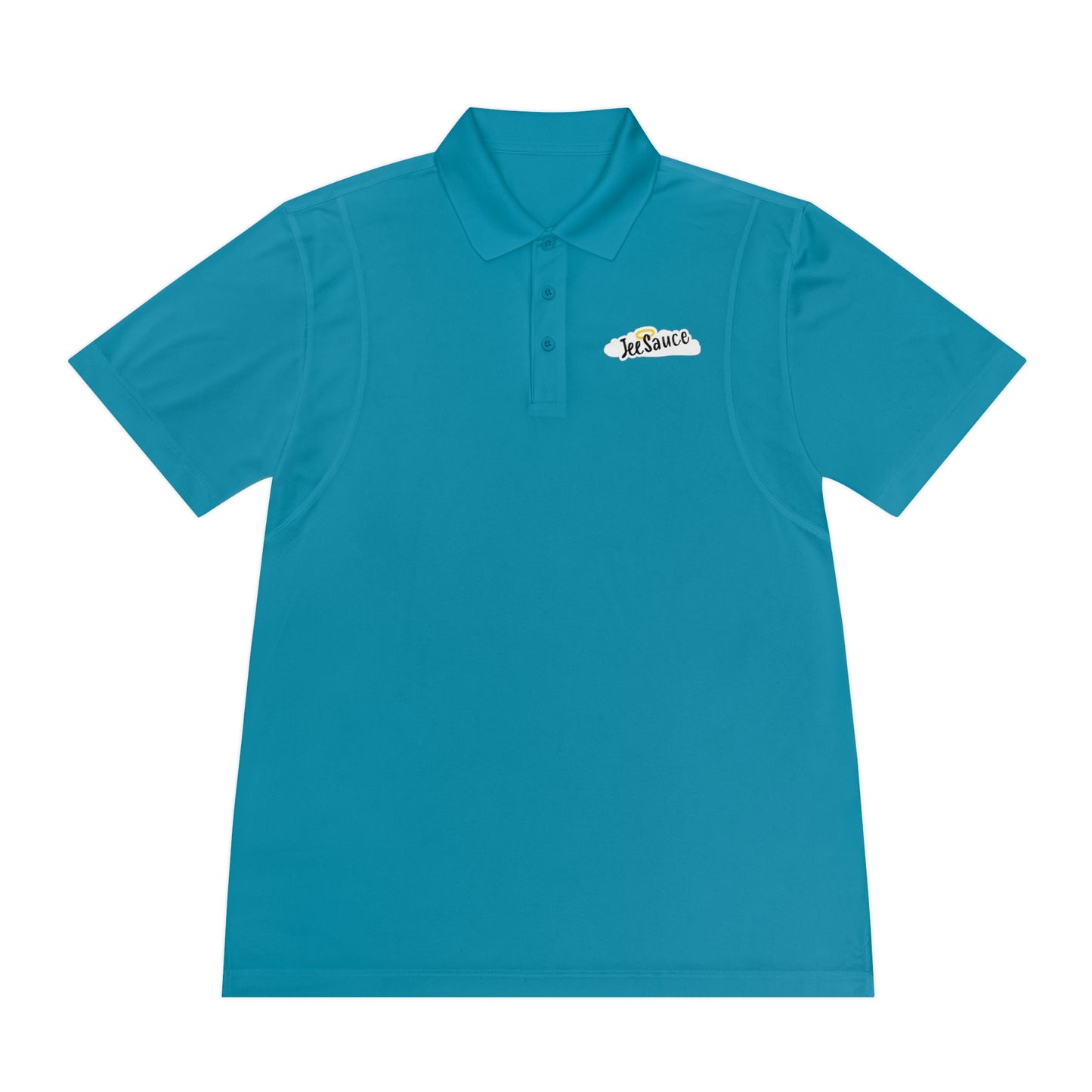 Men's Sport Polo Shirt — 'Sea Saver' Embroidered Logo Performance Polo