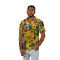 Men's Tropical Hawaiian Shirt — 'Tee Sauce' Surf & Tacos AOP Camp Shirt
