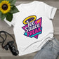 JeeSauce Freak Tee | Womans Retro Neon Logo T-Shirt
