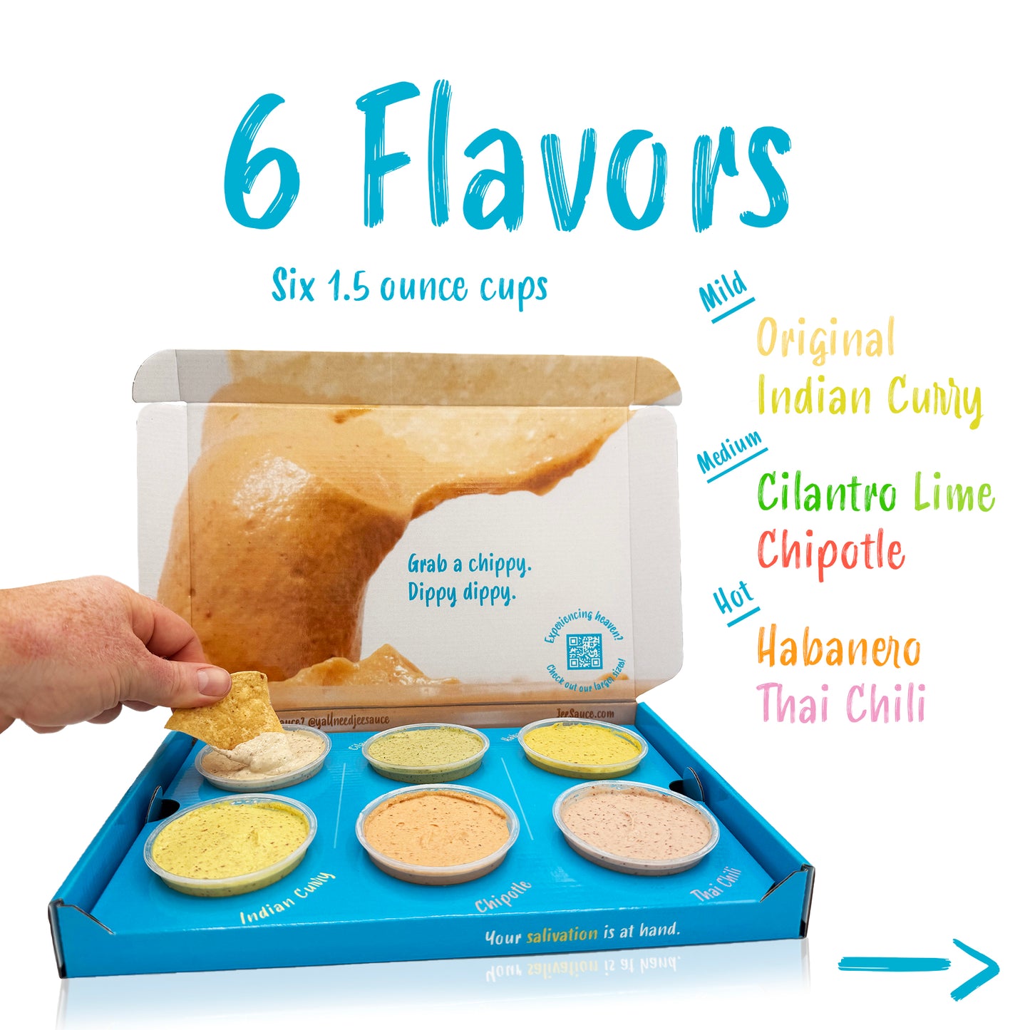 6 FLAVOR VARIETY PACK with FREE SHIPPING!